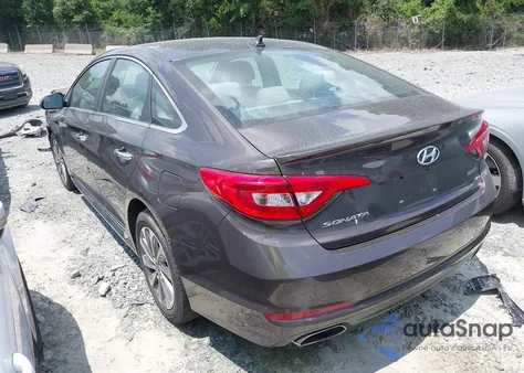 2016 Hyundai Sonata Sport from USA, damaged, VIN 5NPE34AF4GH425323